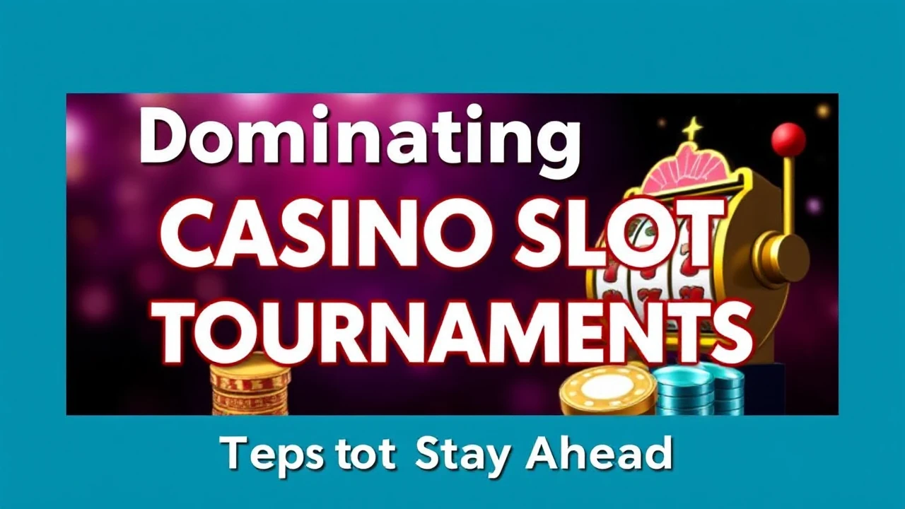 Dominating Casino Slot Tournaments: Tips to Stay Ahead